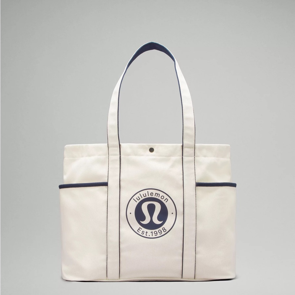 Lululemon Daily Multi-Pocket Canvas Tote Bag